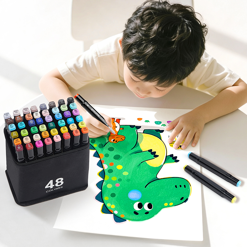 学生丙烯马克笔产品展示