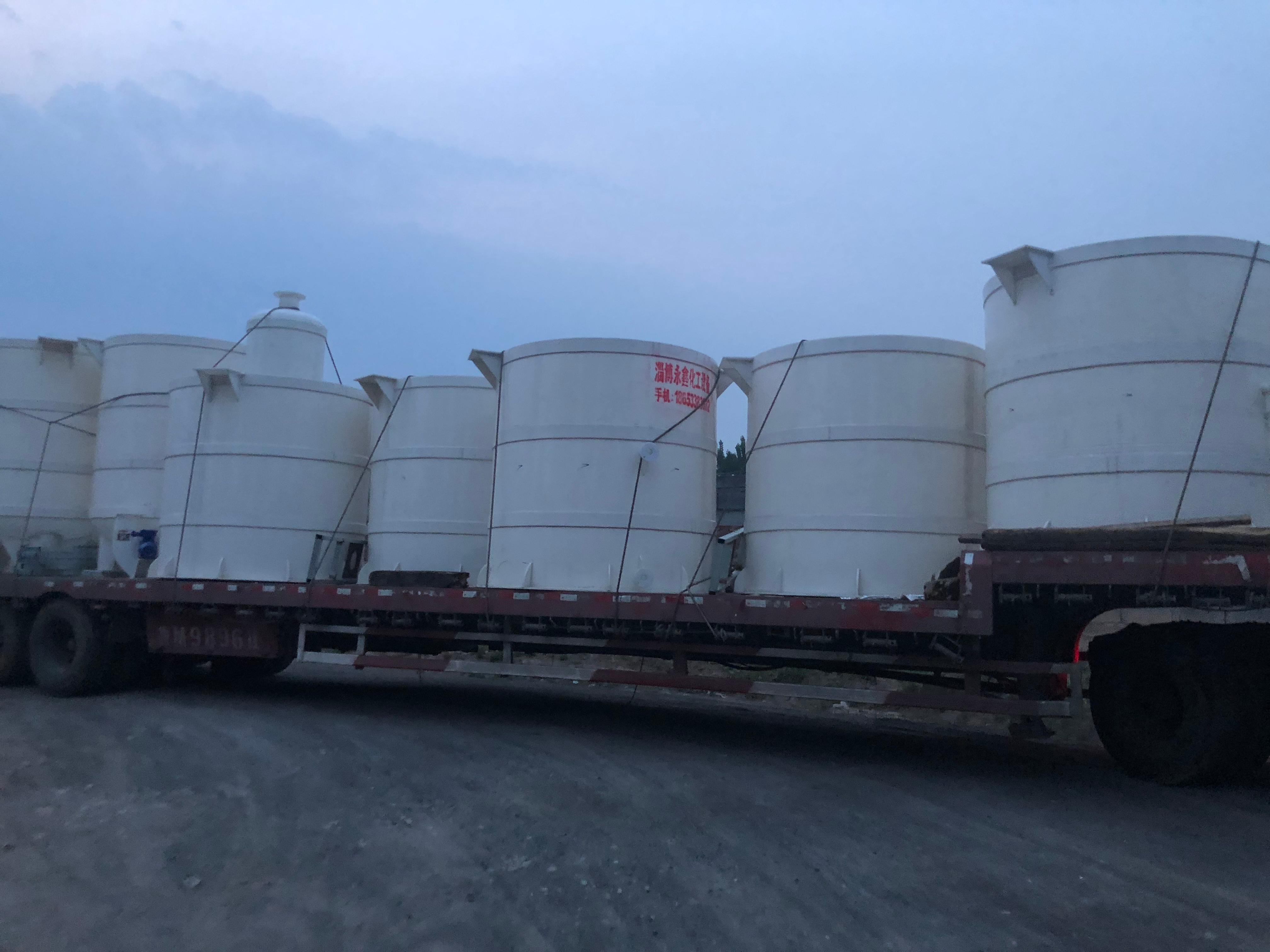 PP储罐缠绕工艺展示