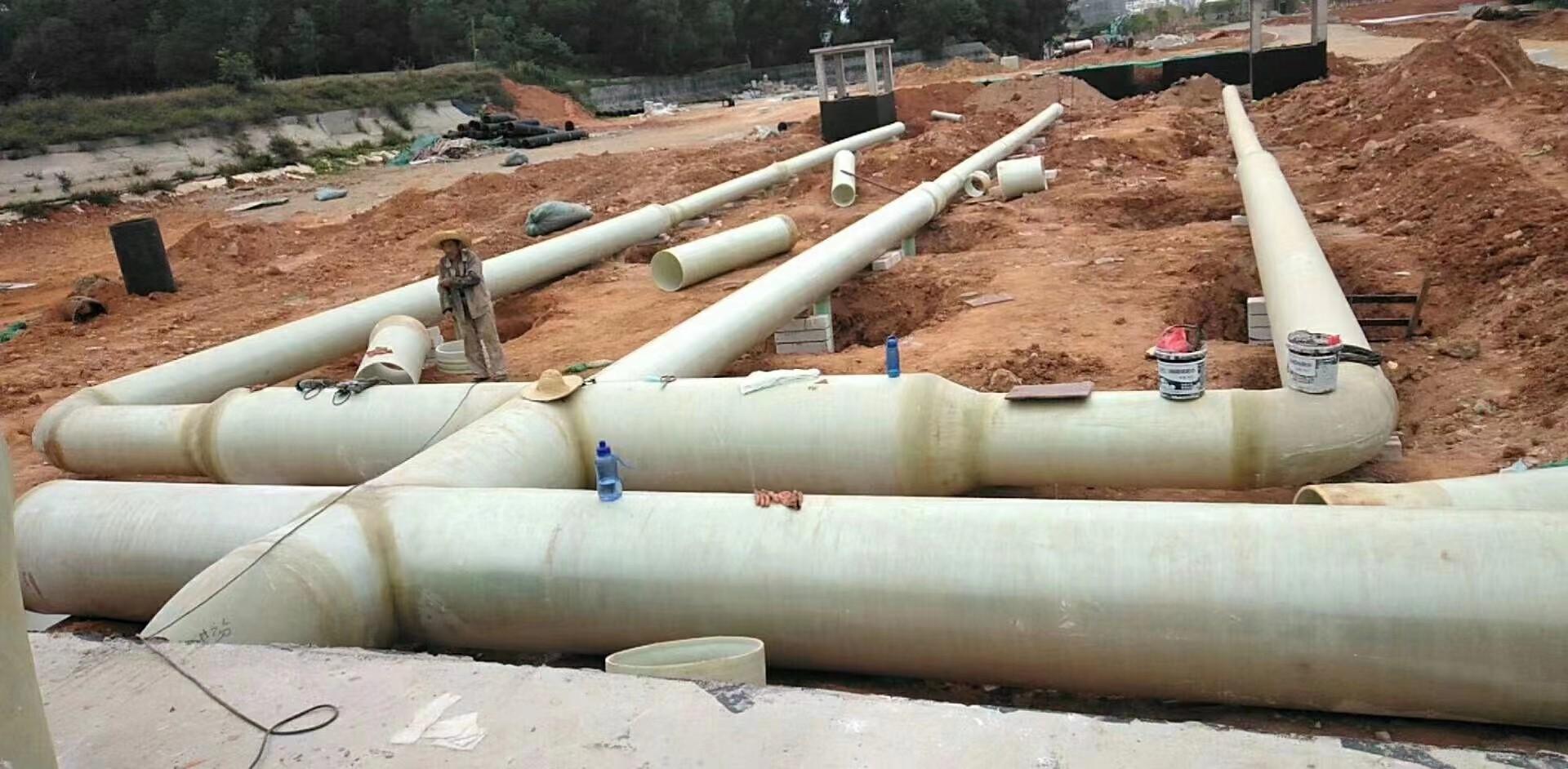 汇恒环保玻璃钢夹砂管生产线
