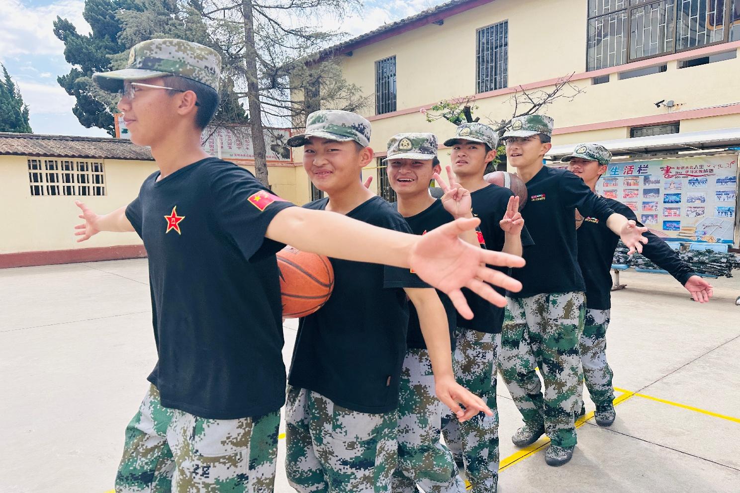 学校心理辅导与**训练场景