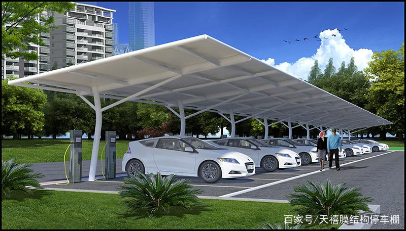 河北太阳能光伏车棚制造商产品图