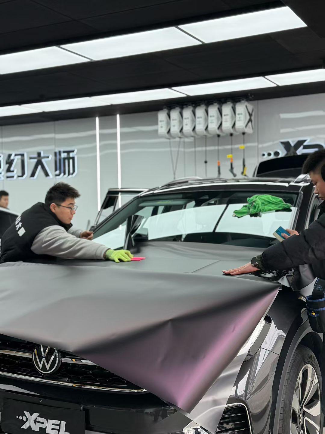 滕州膜幻大师施工车间