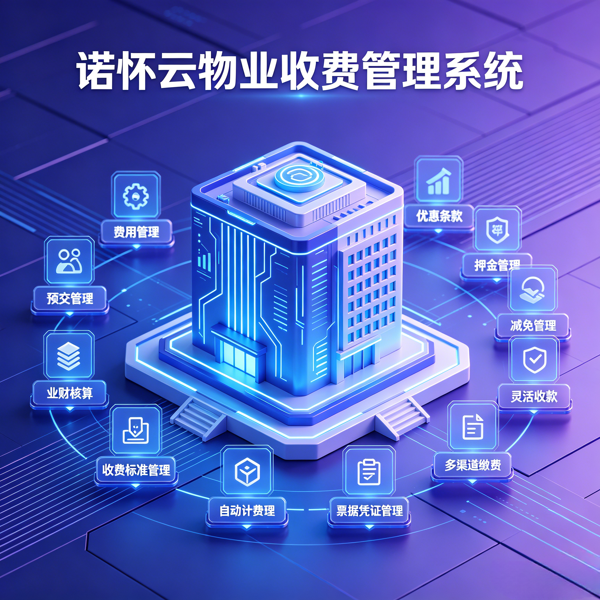诺怀云物管平台界面