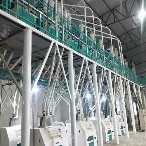 郑州郑粮粮油机械有限公司生产车间