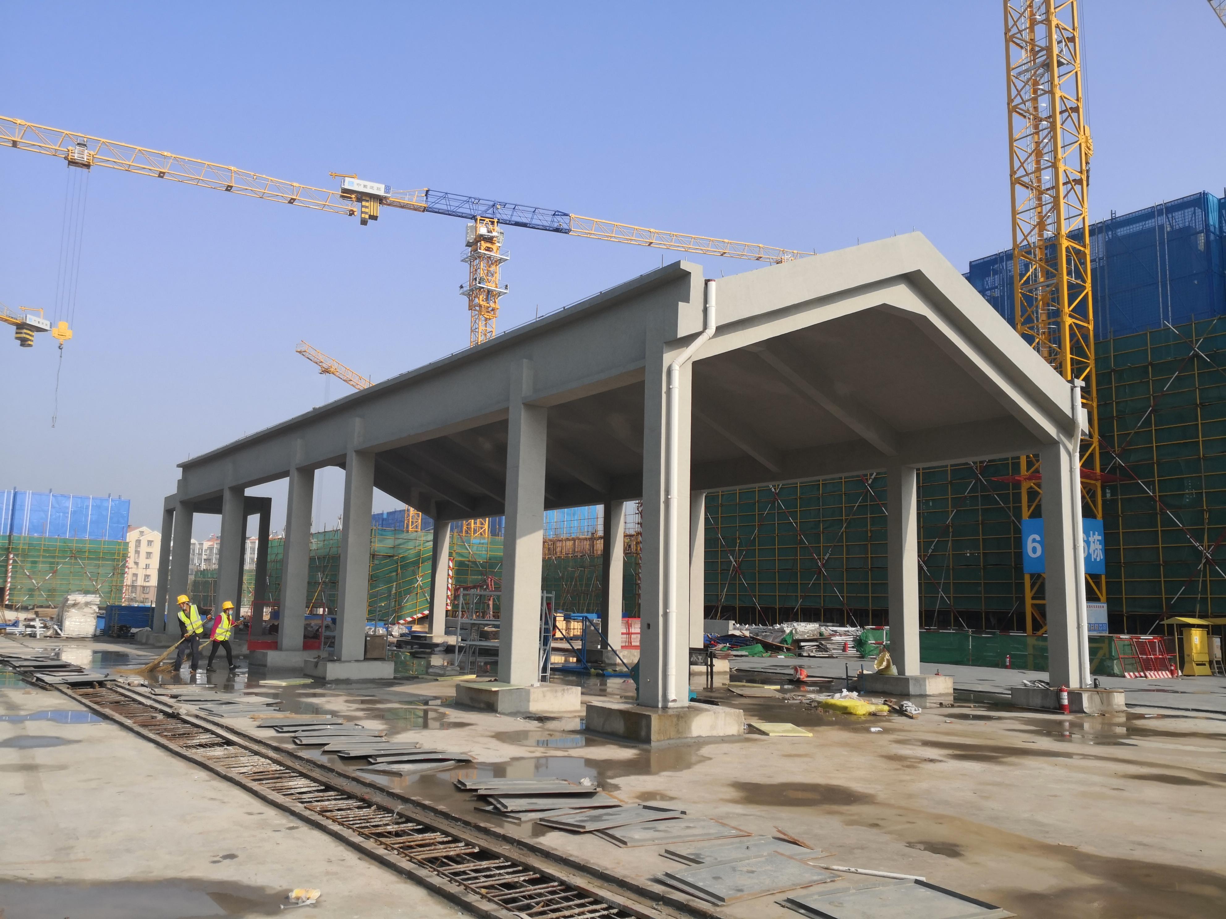 郑州中硕建筑工程有限公司施工实景