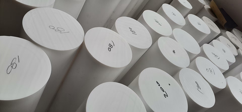 聚四氟乙烯管材样品展示