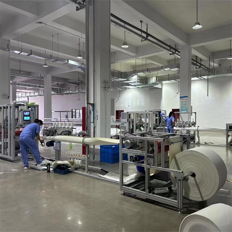华哲环保除尘滤袋成品仓库
