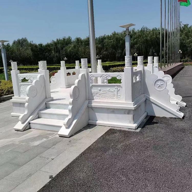 汉白玉升旗台制造企业