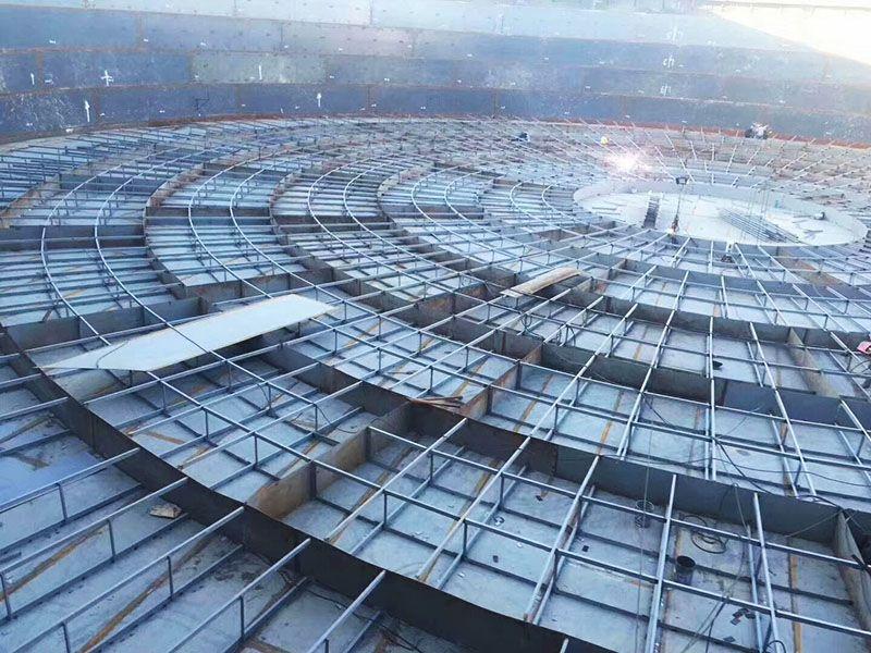 山东东来设备安装有限公司施工现场图