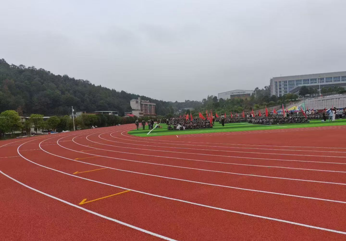 EPDM塑胶颗粒材料展示