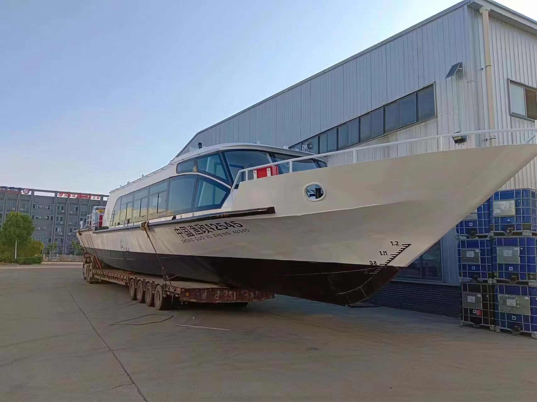 湖北博浪船舶生产基地实景