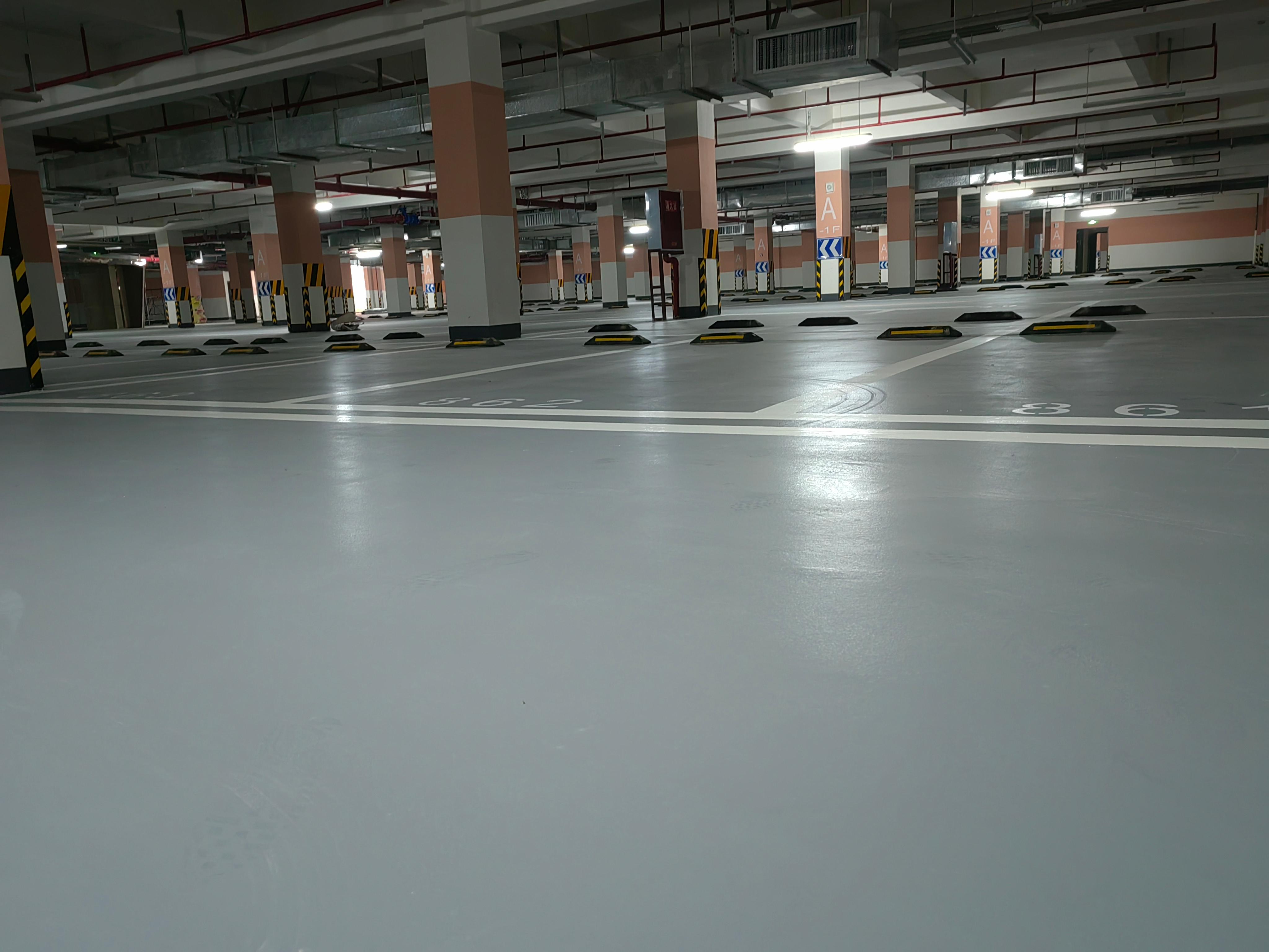 环氧地坪施工现场