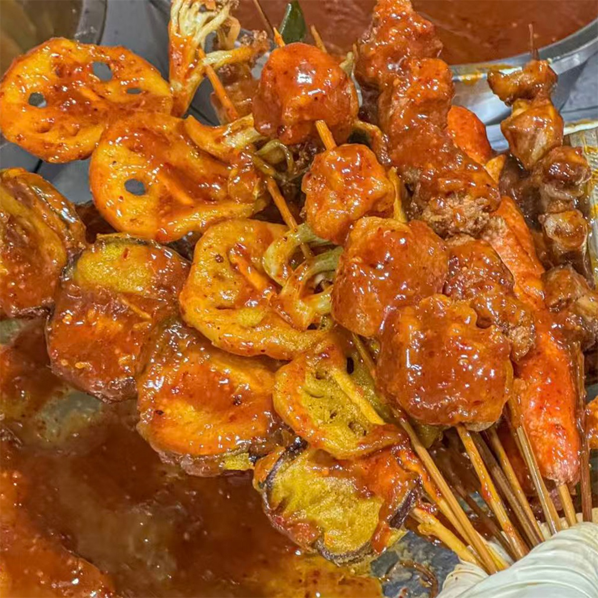 青一食品炸串调味料系列