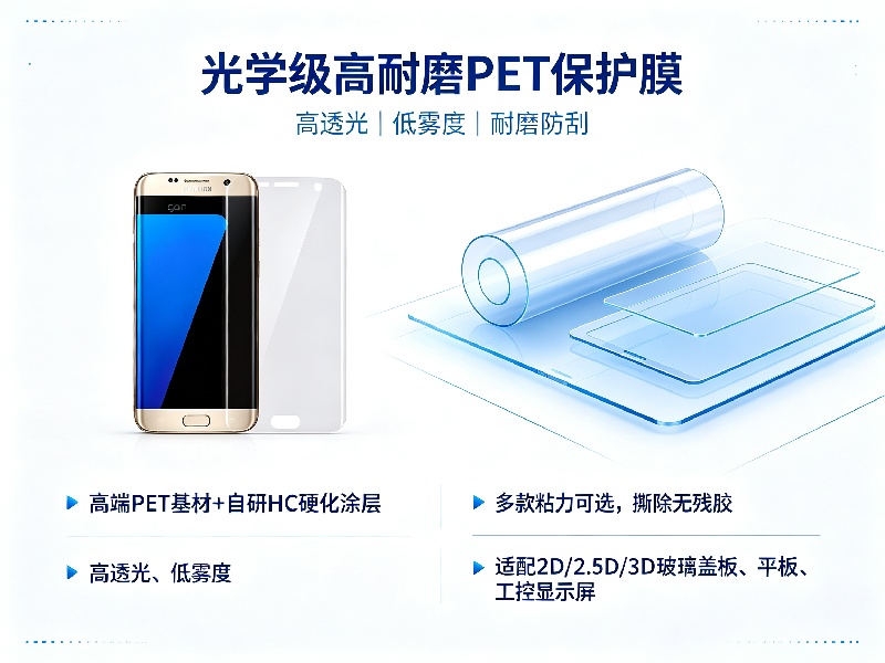 东莞光学级高爽滑自修复TPU保护膜批发商