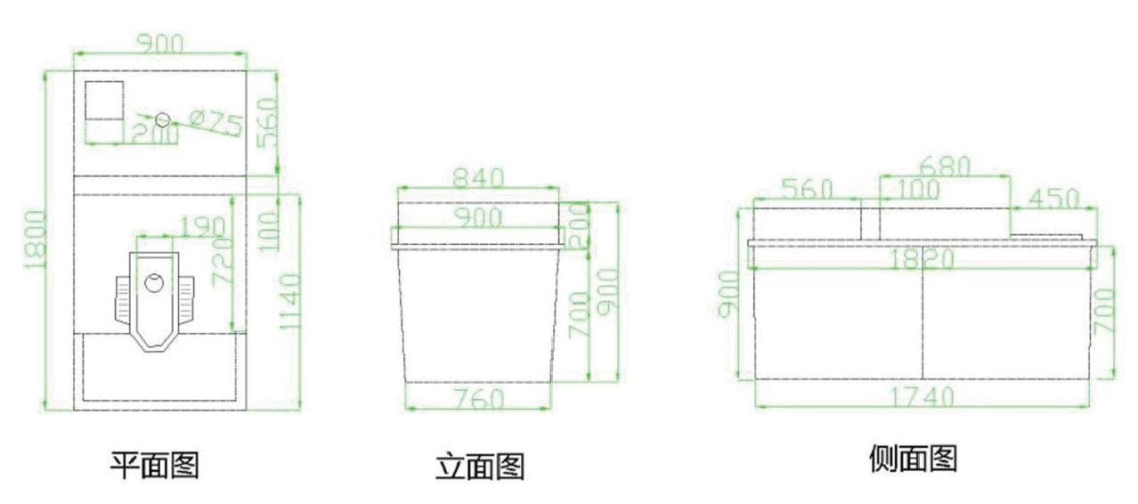 重庆荣东科技移动厕所产品图