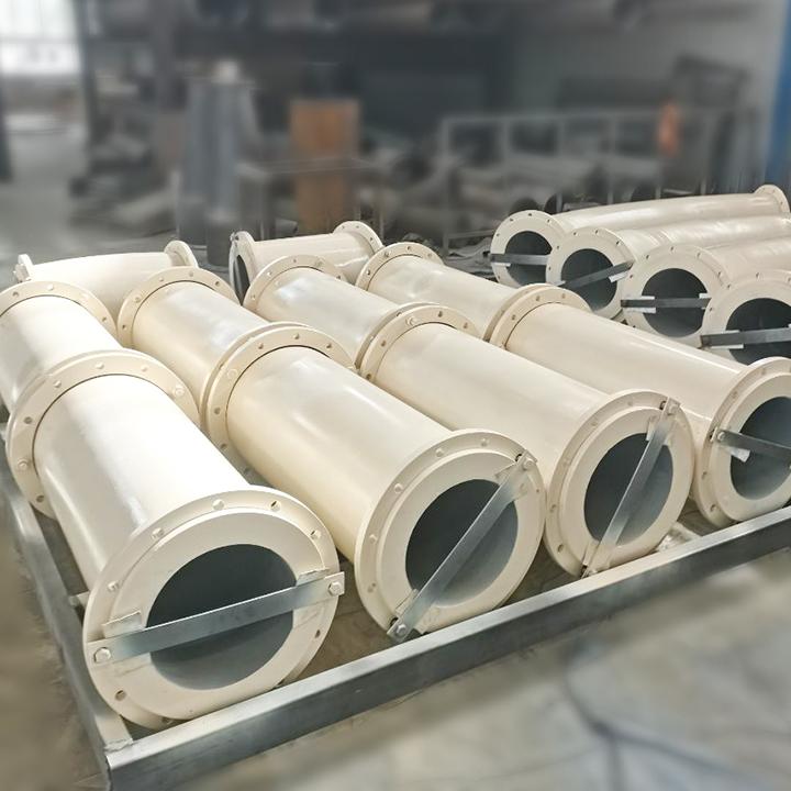 耐磨管道生产现场