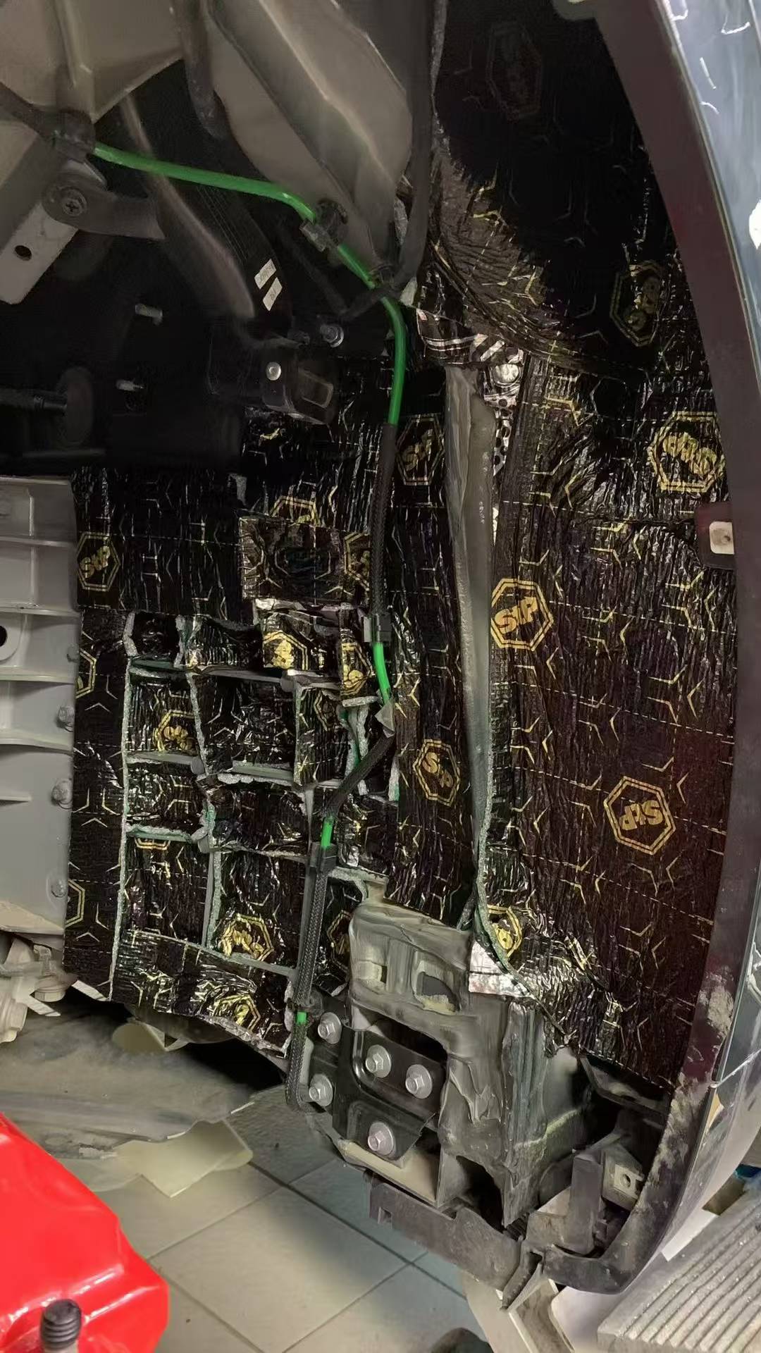 厦门单车道汽车音响施工展示