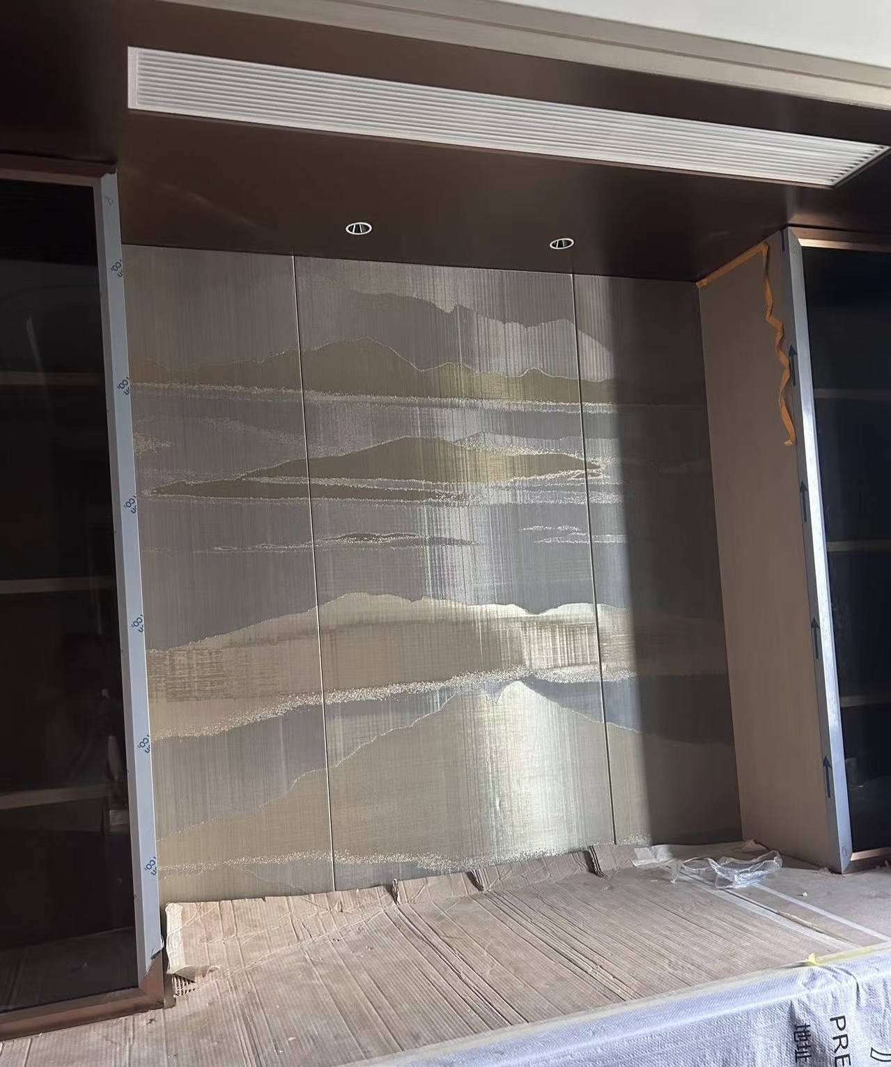 金属编织壁布产品应用场景