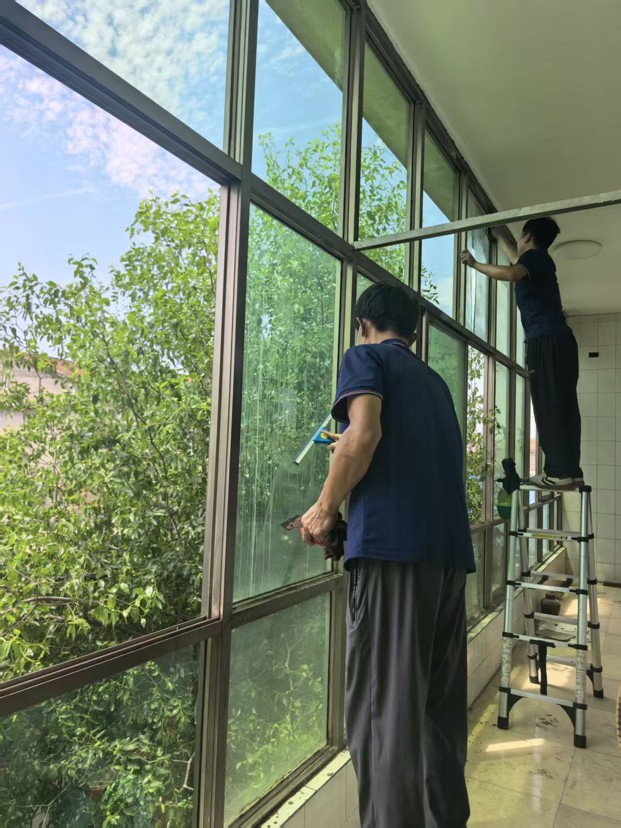 保洁服务现场