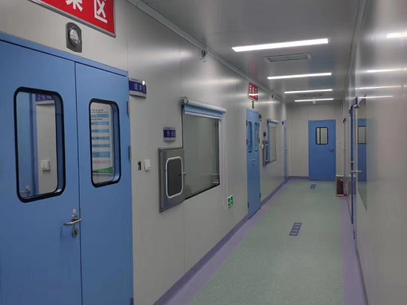 山东益德净化工程团队施工