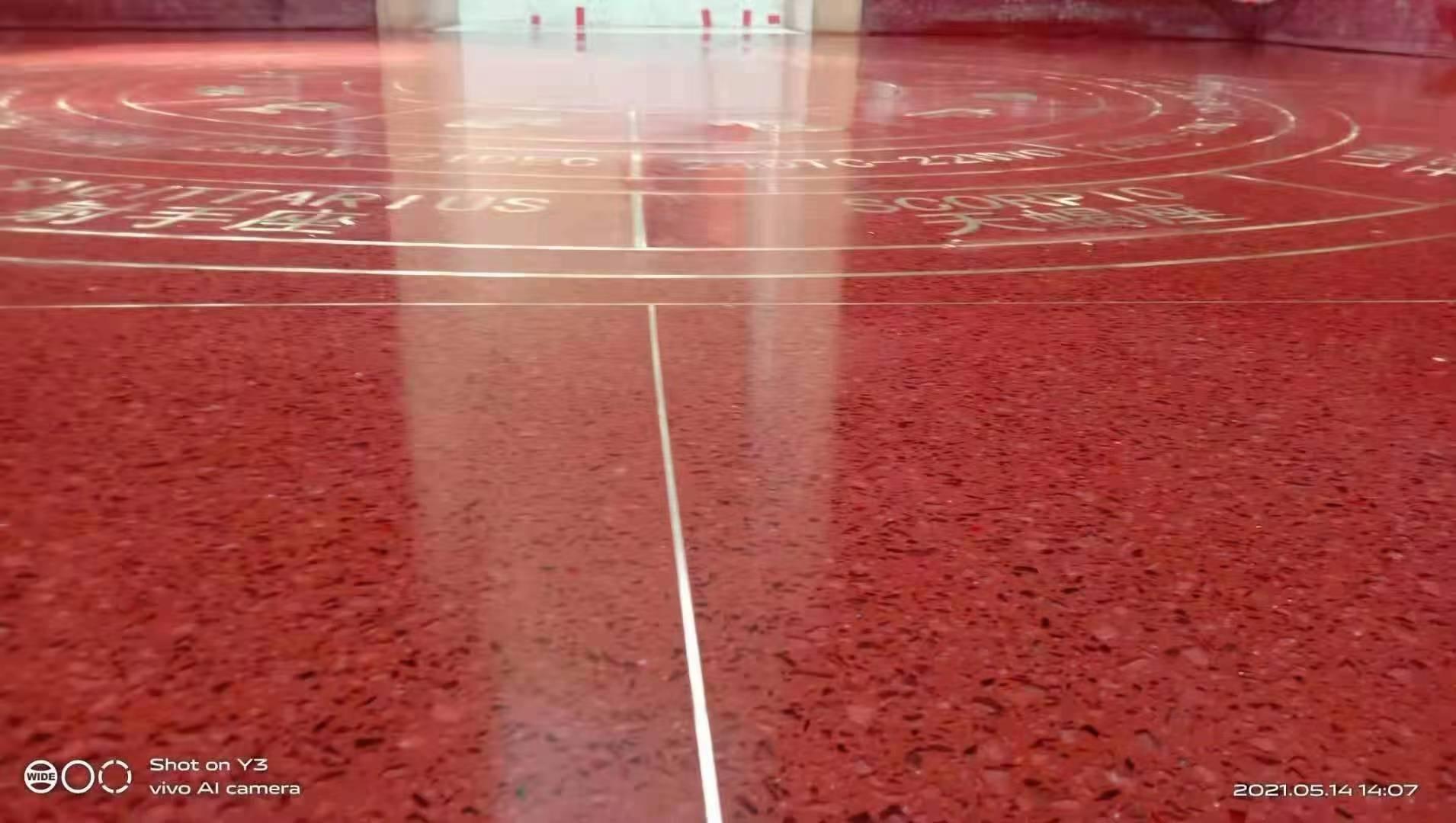成都环氧磨石工程案例