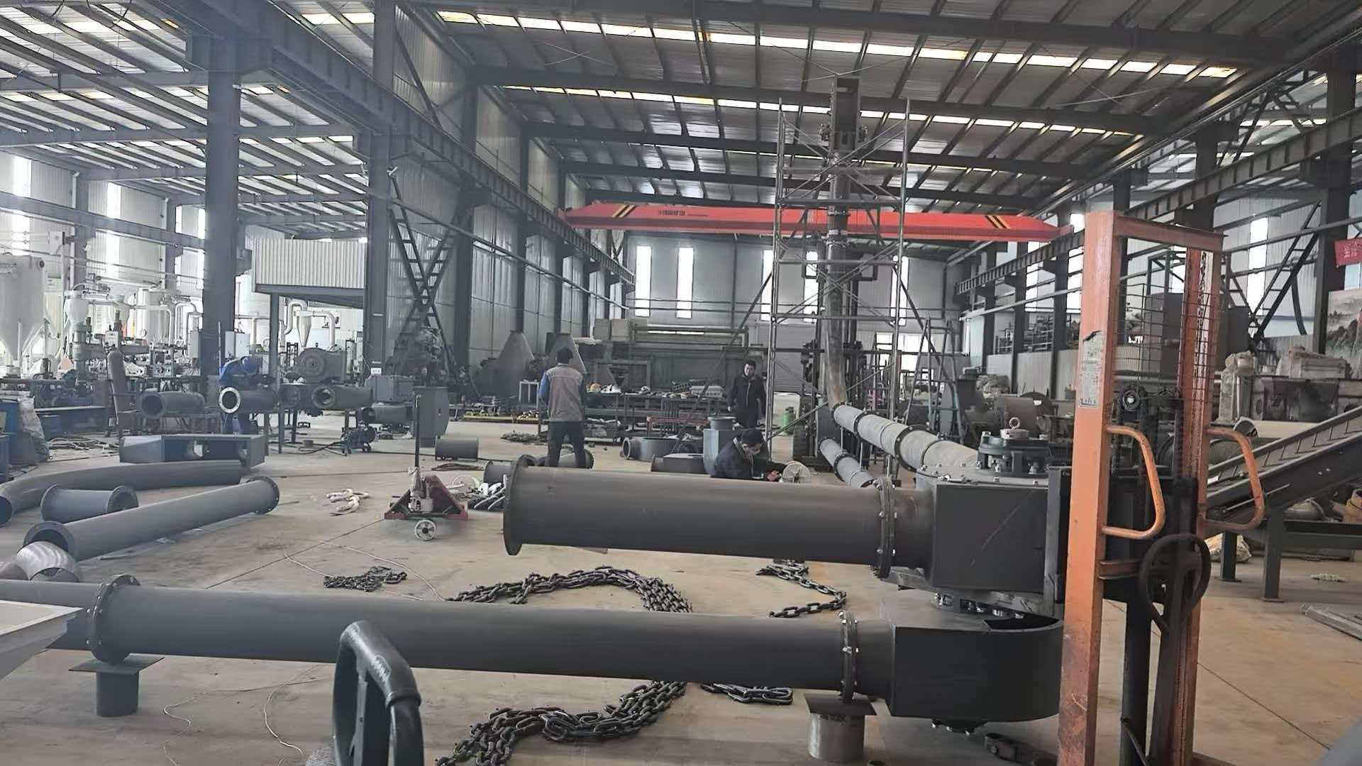 粉体管链输送机应用现场