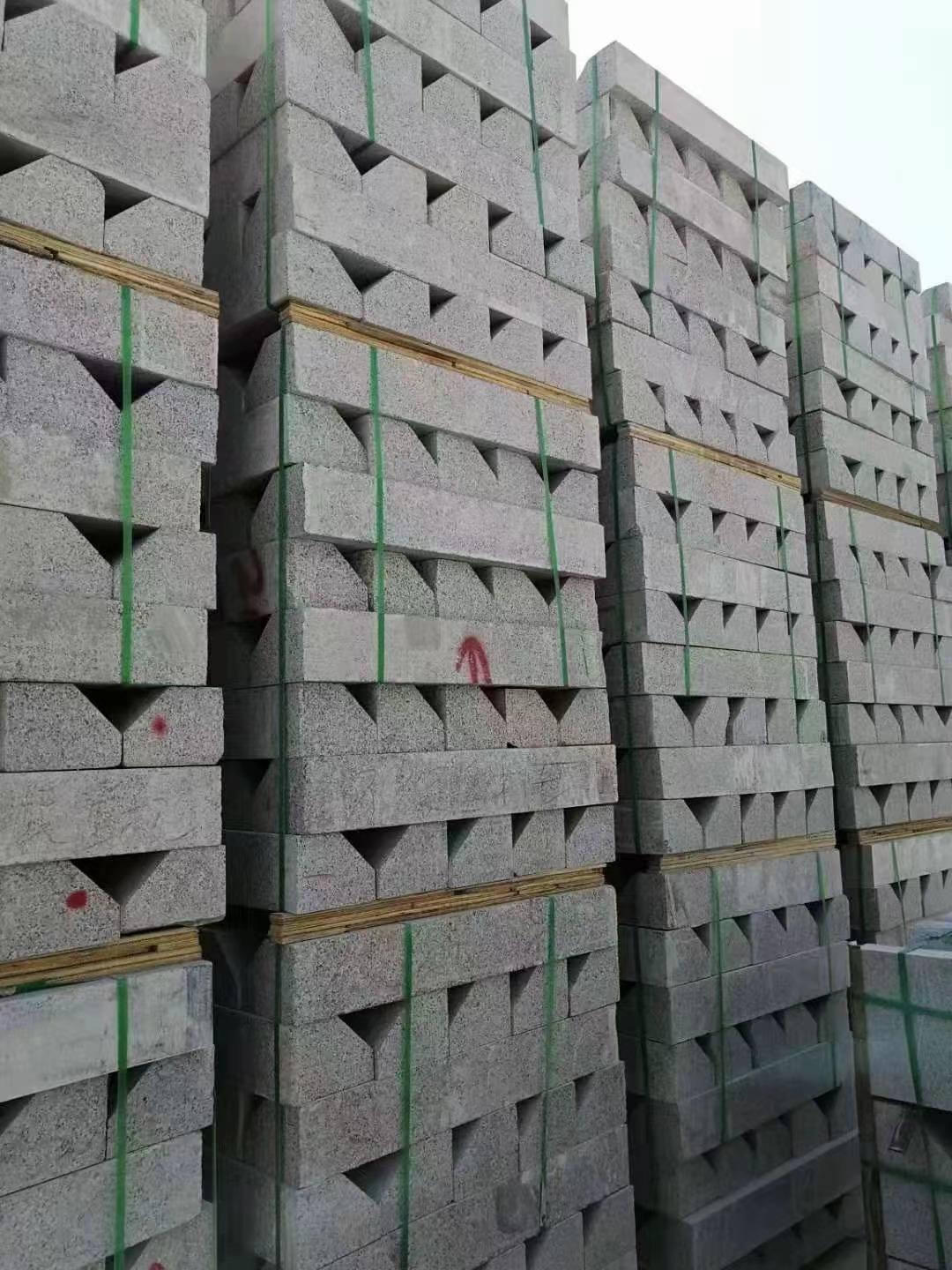 芝麻灰路缘石产品应用