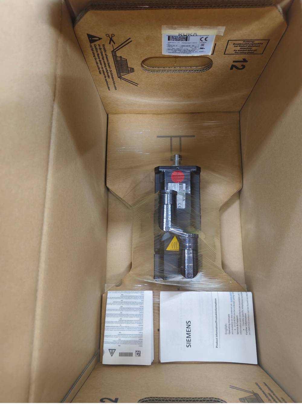 库卡机器人原装电机 高转速 低噪音 用于冲压/喷涂生产线 耐高温
