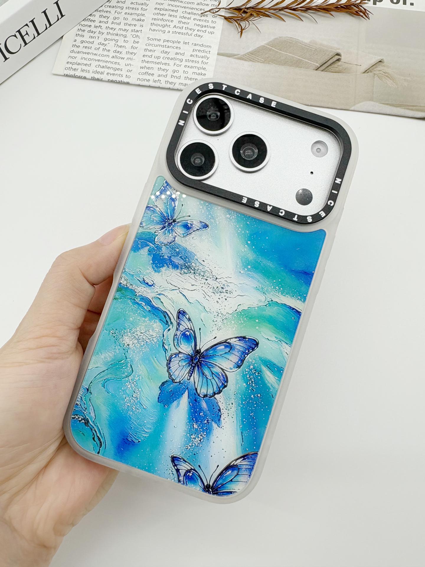 鎏金手机壳产品展示