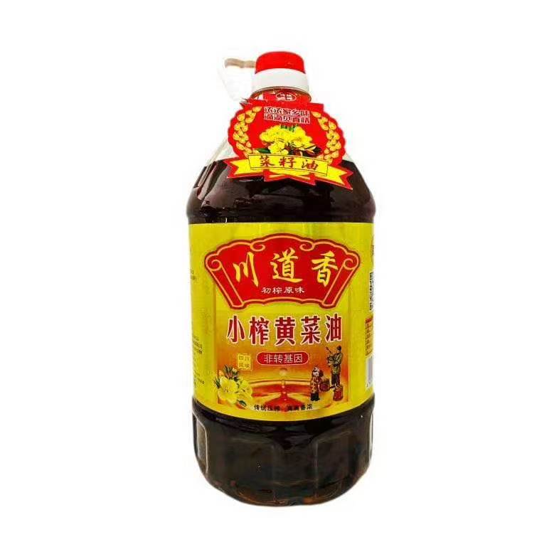 川道香菜籽油产品