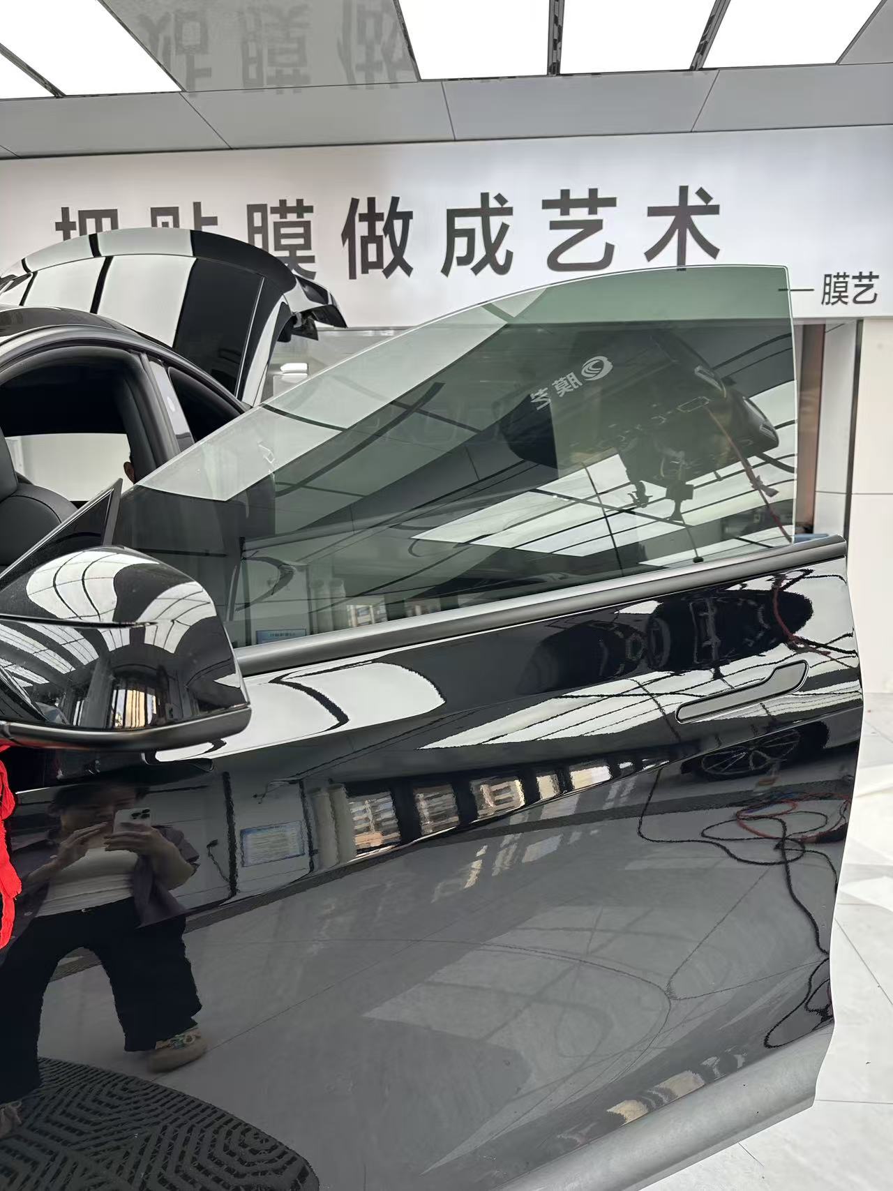 德州经济技术开发区膜艺汽车美容服务中心施工环境