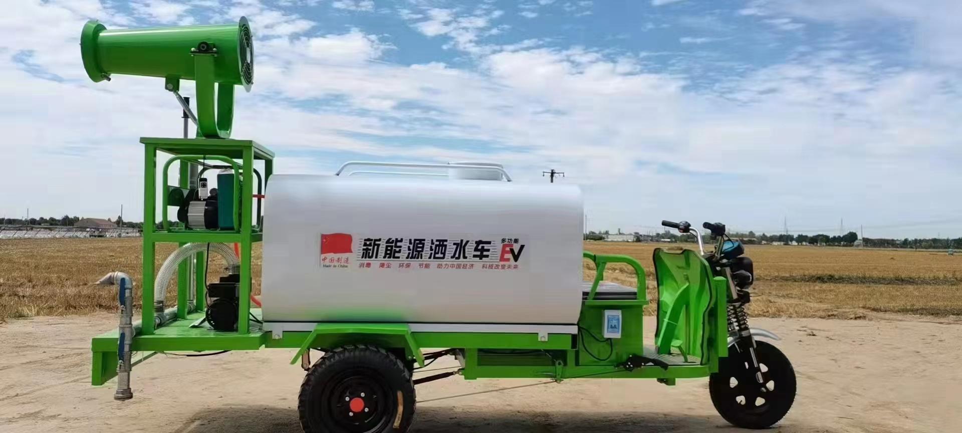 陕西聚壹环保环卫小型清洗车示例
