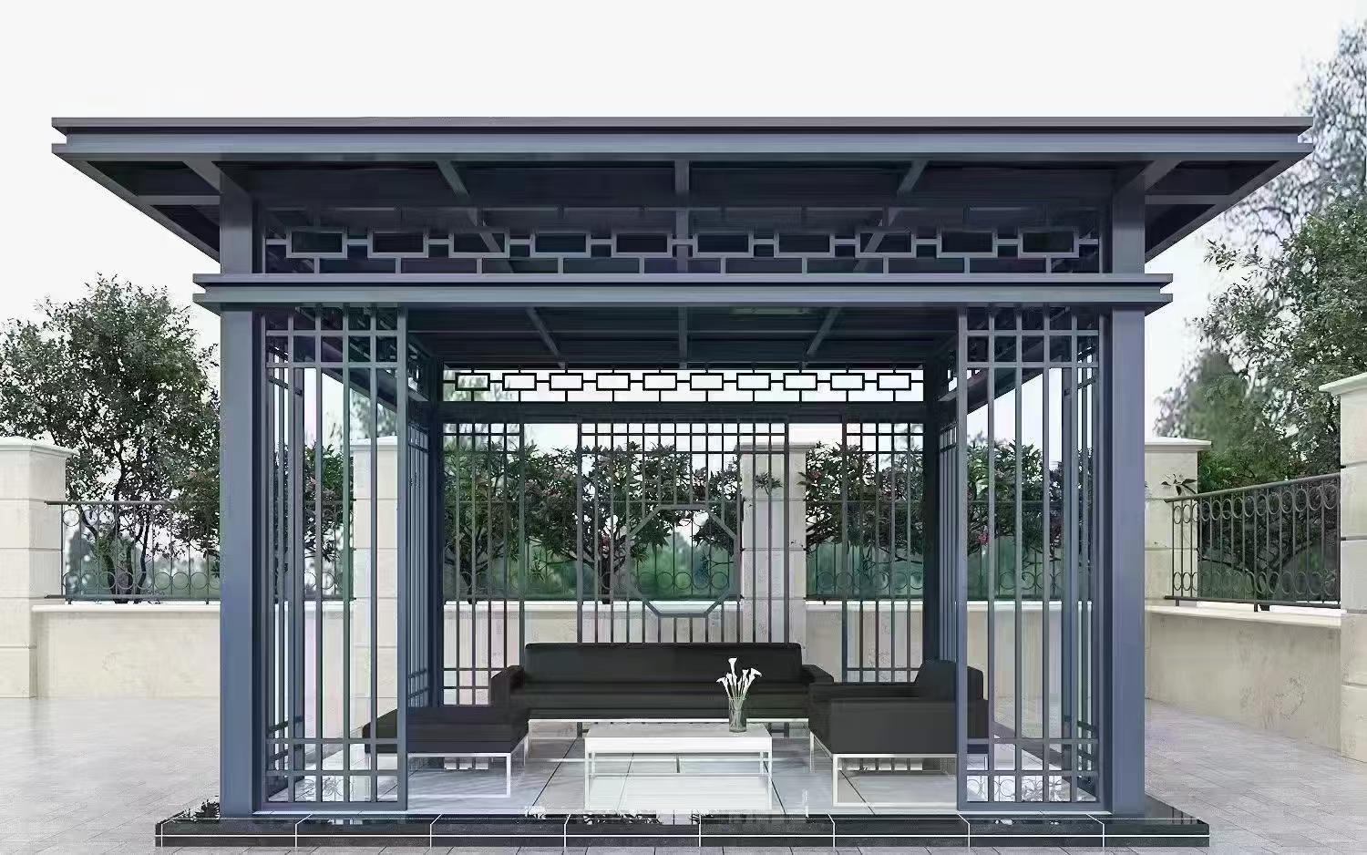 铝合金八角亭