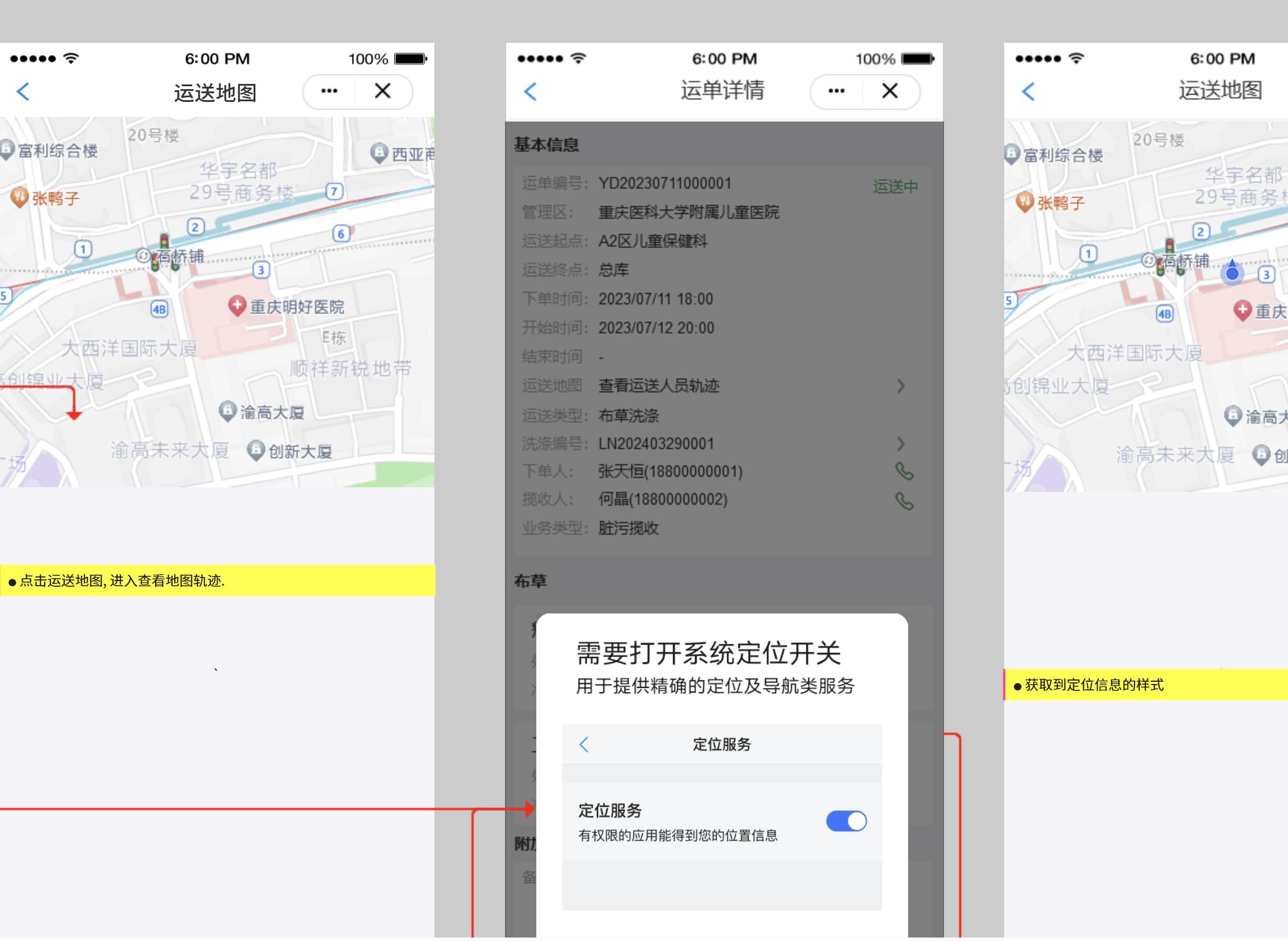 医院运送系统应用场景