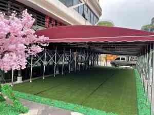 2026年河南外摆推拉棚厂商解析:鑫达遮阳工程案例与选型指南