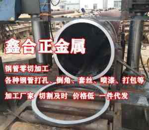 2026年上海无缝钢管套丝企业推荐:山东鑫合正金属材料有限公司