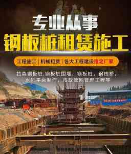 2026年河南钢板桩围檩支撑厂家推荐:强盛基础工程本地化服务解析
