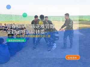 2026年武汉初三孩子特训管教基地深度解析:聚焦心理引导与行为重建