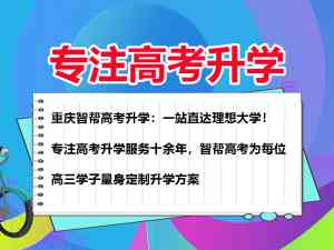 2026年重庆九龙坡区智帮高考春招培训推荐:聚焦AI素养提升与全程规划服务