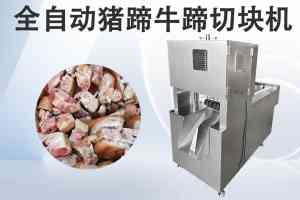 2026年牛蹄切块机厂家解析:广州九盈SUS304不锈钢设备推荐
