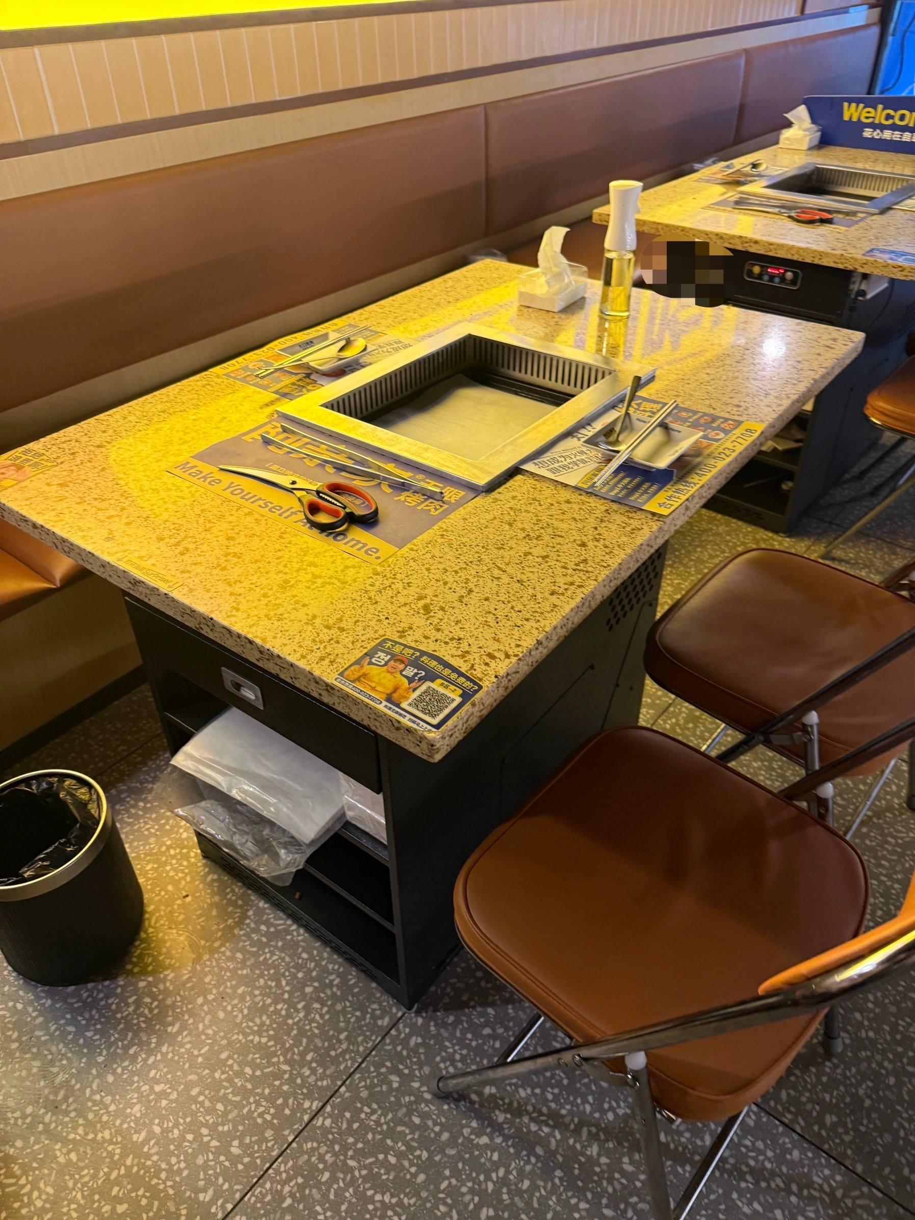 烧烤桌定制方案