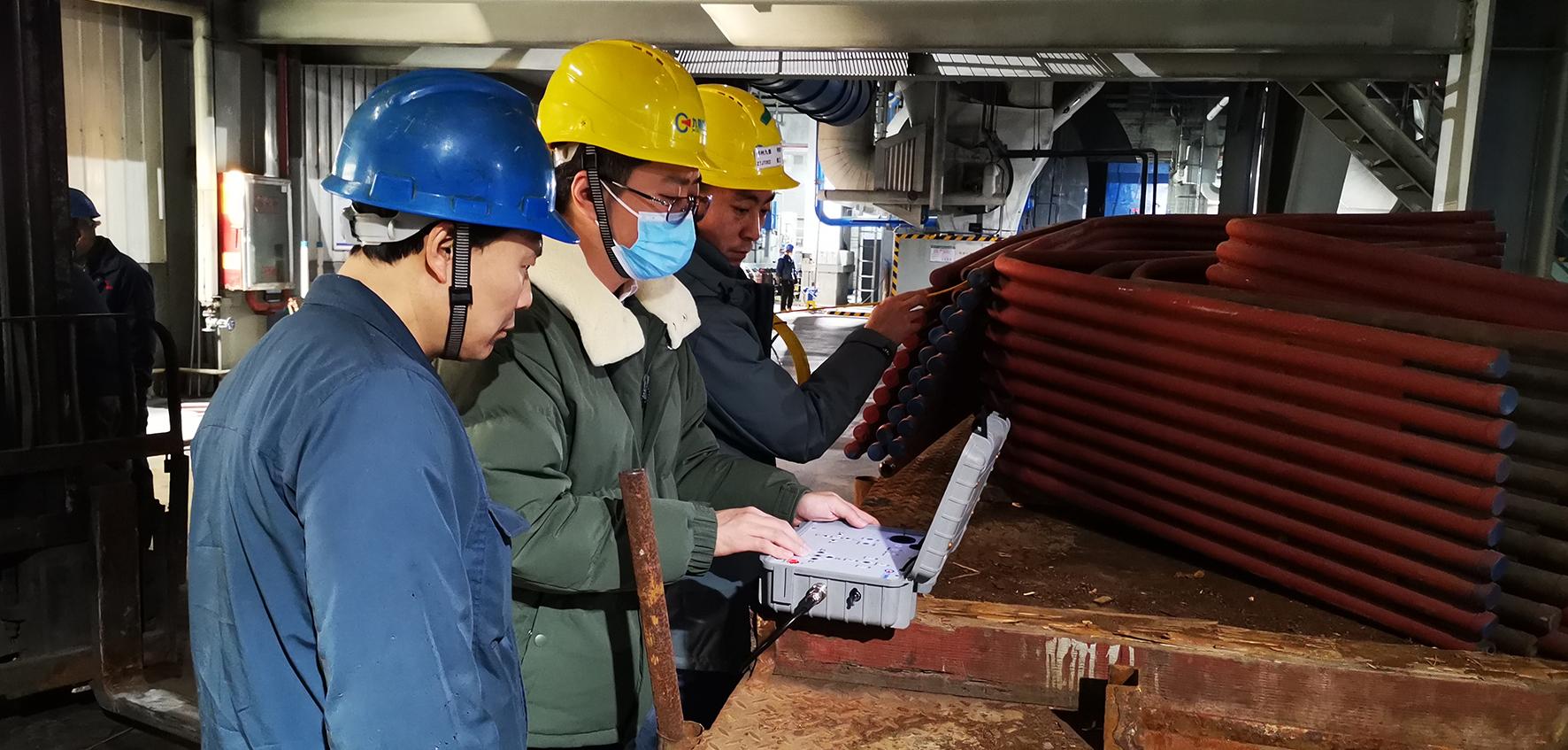 工业管道检测内窥镜现场应用