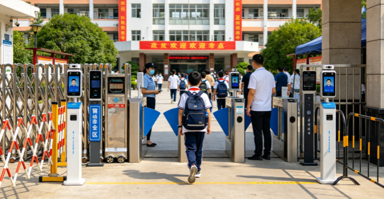 电动伸缩门工厂实景