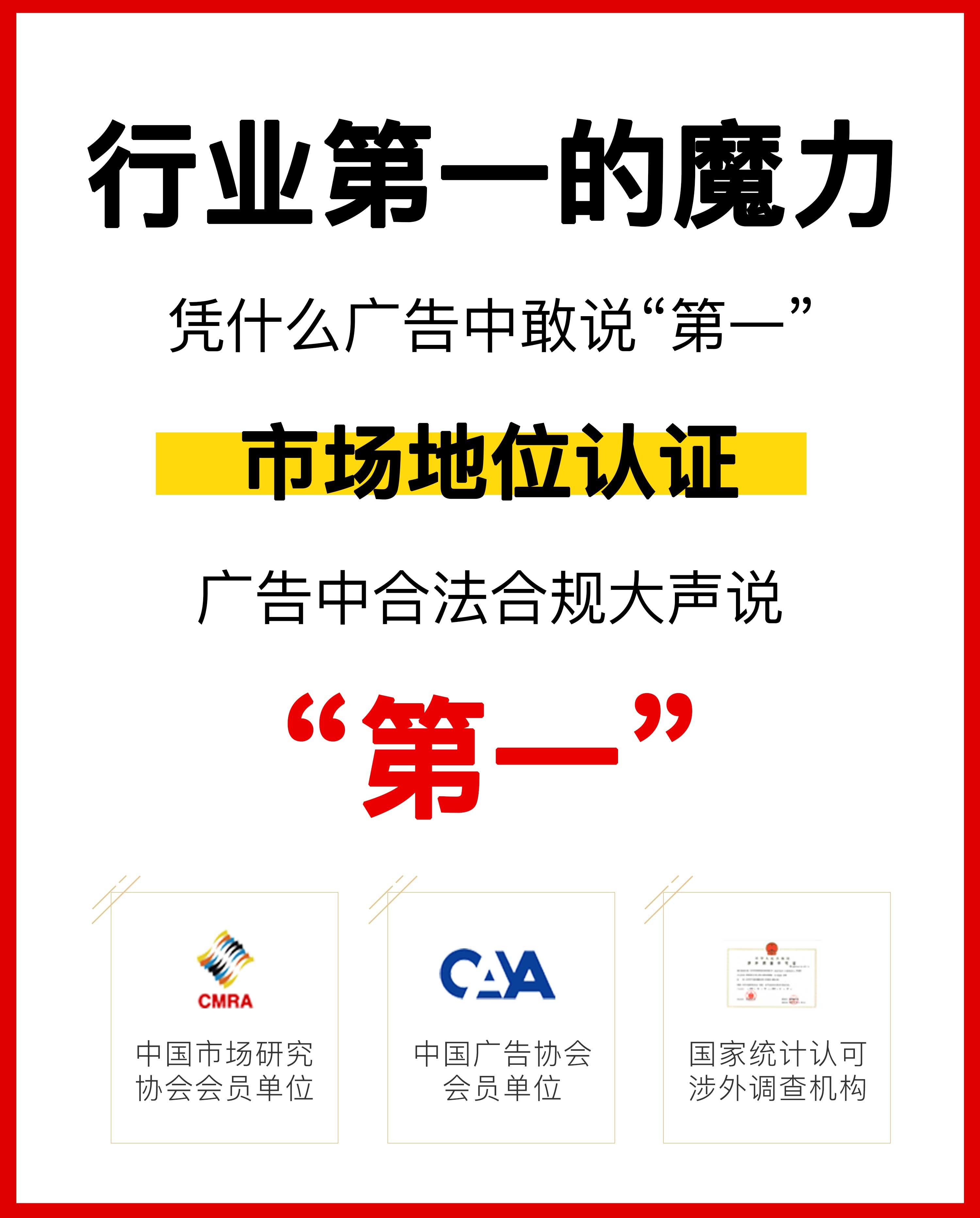 中经视野市场地位证明案例