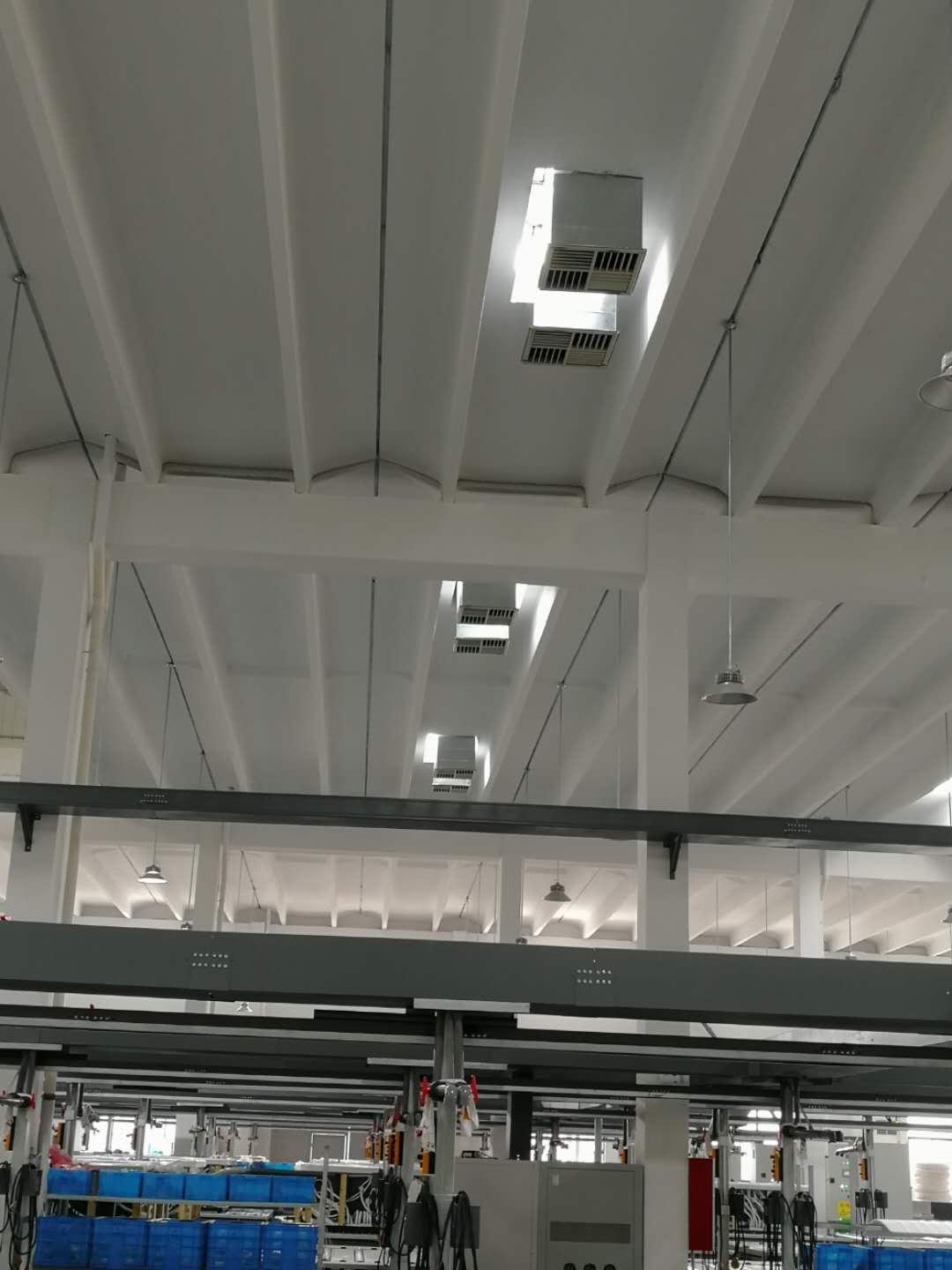 注塑车间降温设备