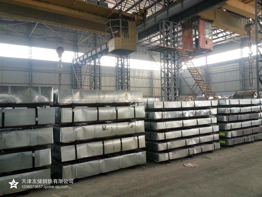 冷轧钢板加工现场