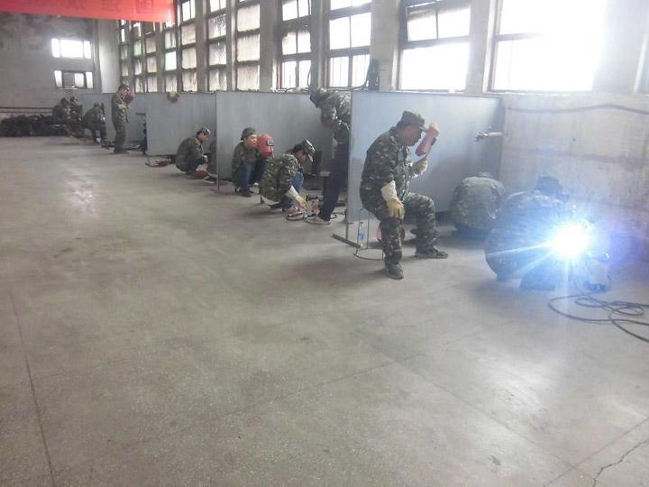 徐州国强学员实操氩电联焊