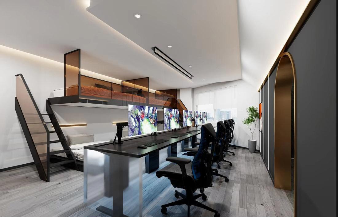 娱乐会所设计施工实景