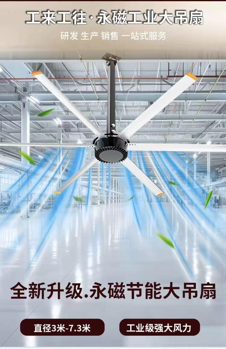 工业冷风机安装现场