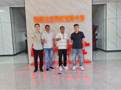 印度客户到访洛阳力宇窑炉真空炉采购合作即将落地